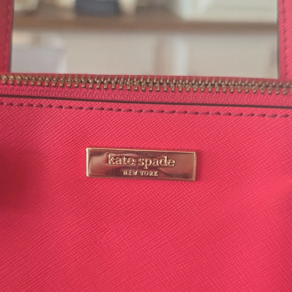 kate spade Coral Pink Leather Satchel